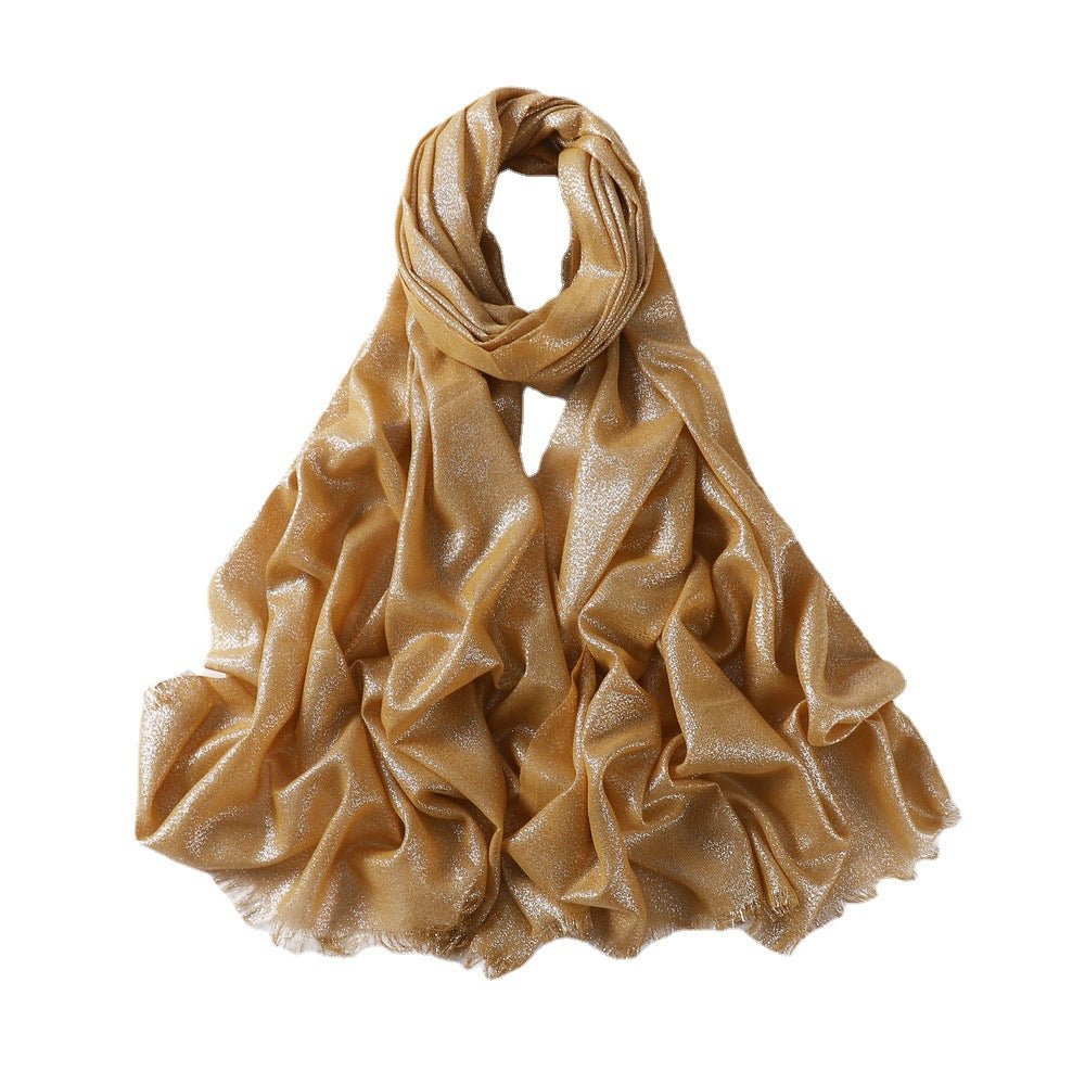 Luminous Silk Hijab — 200cm × 80cm