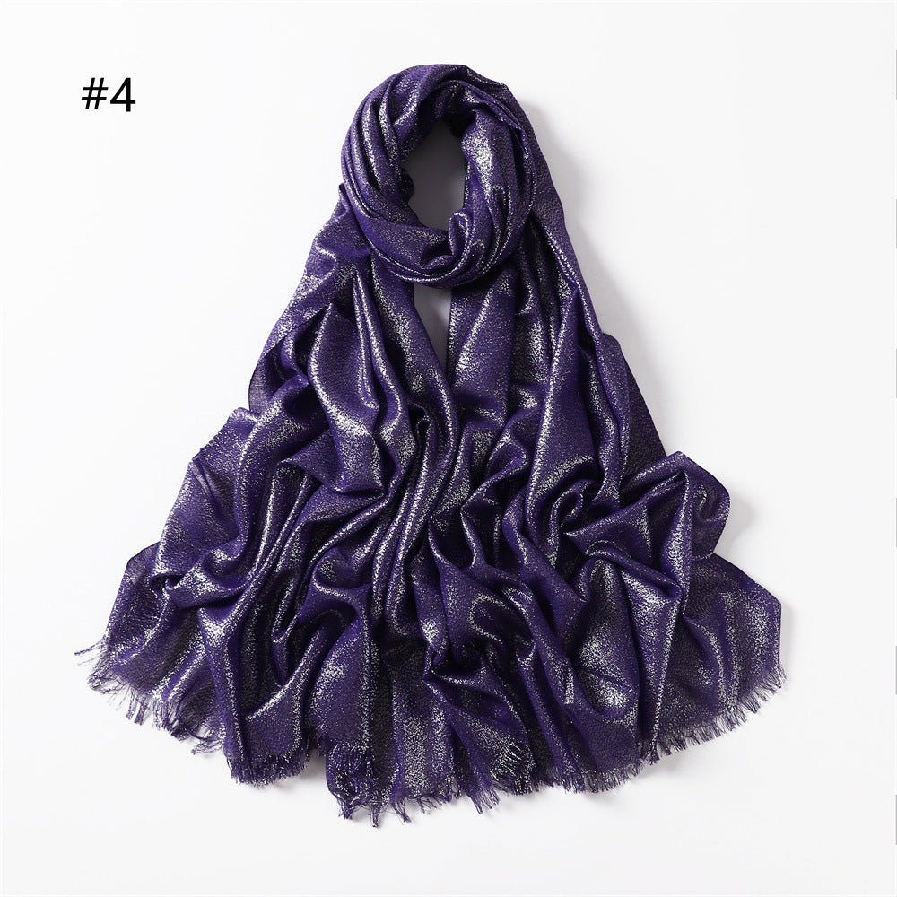 Luminous Silk Hijab — 200cm × 80cm